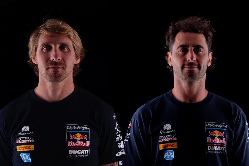 Barcia und Ferrandis bilden das TLD Ducati Factory Team