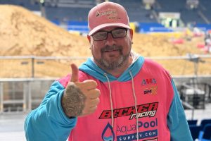 James Cole unterstützte seine Schützlinge beim Supercross Stuttgart