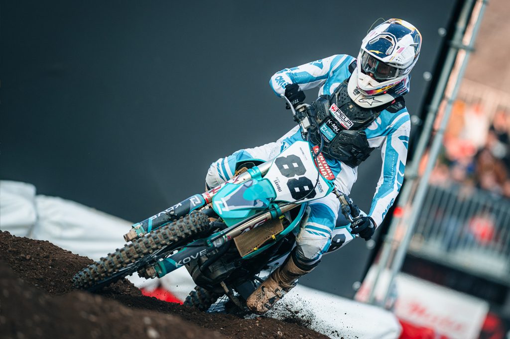 Ramon Savioli auf der Kove MX450R