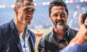 Tom Burwell, WSX CEO und Jeff Emig Teil des Broadcast Team