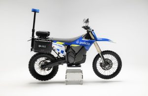 Stark Skugga ist das Einsatzbike für Polizei und Militär.