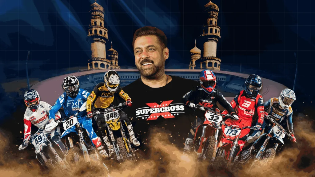 Indian Supercross Racing League in Hyderabad ganz im Bollywood-Fieber