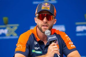 Eli Tomac stellte sich am Freitag den Fragen der Journalisten