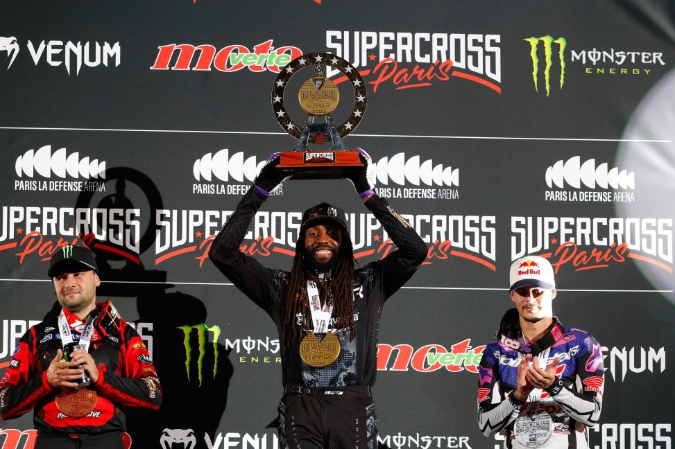 Malcolm Stewart gewann 2025 den Titel beim Supercross Paris