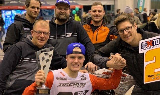 Hakon Fredriksen - Podium Supercross Genf