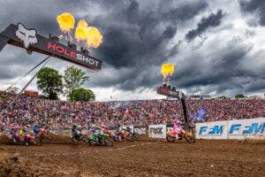 Start der MX2 Klasse beim MXGP von Frankreich