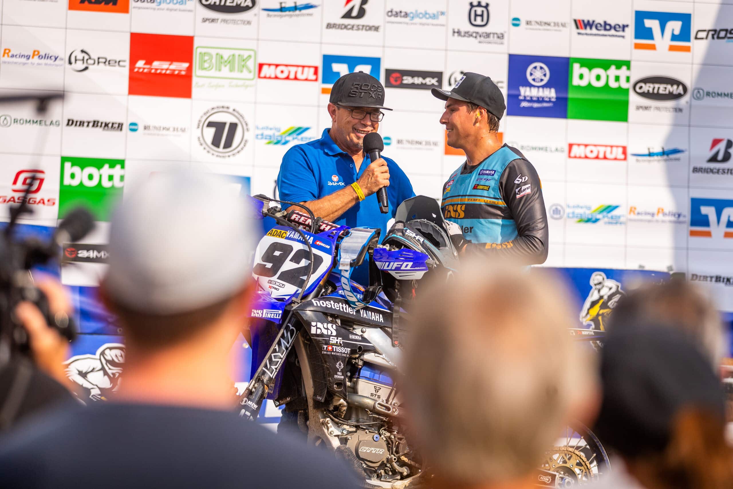 ADAC MX Masters Gaildorf "Auf der Wacht" Guillod und Grau siegen