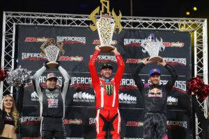 Supercross Paris Podium SX1 Samstag