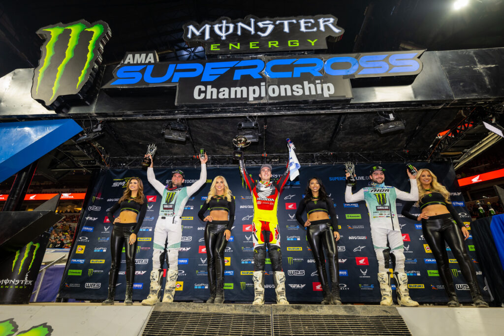 Hunter Lawrence siegt beim Supercross Indianapolis
