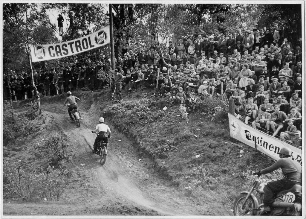 Motocross Rennen 1955 am Eyller Berg