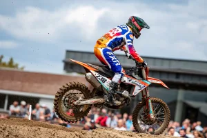 Lukas Platt auch 2024 auf einer Sarholz KTM