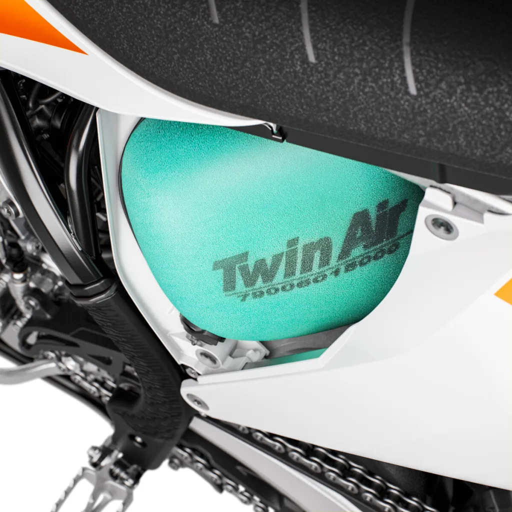 Twin Air Luftfilter an einer KTM 450 SX-F.