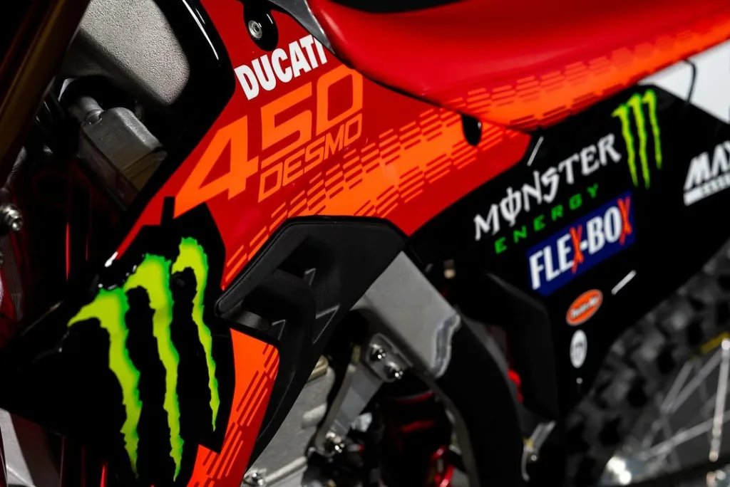 Ducati Motocross Bike 2024 vorgestellt.