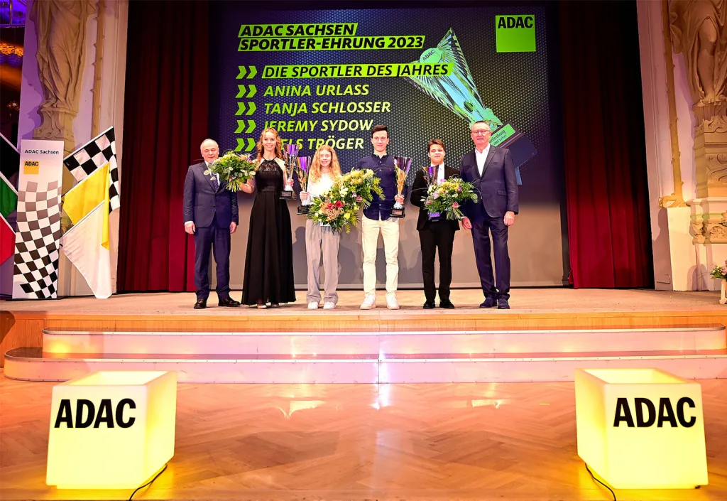 Jeremy Sydow und Tanja Schlosser sind ADAC Sachsen Sportler/in des Jahres 2023.