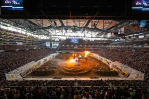 Vor ausverkauftem Haus fand das Supercross Detroit im Ford Field statt.