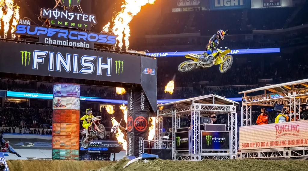 2023 gewann Ken Roczen das Supercross Indianapolis.