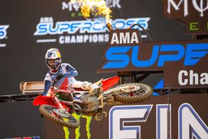 Jett Lawrence befindet sich auf dem Weg zum AMA Supercross Titel der Saison 2024