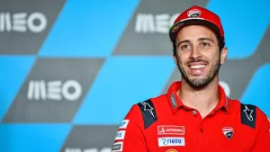 Der ehemalige Moto GP Pilot Andrea Dovizioso stürzte schwer beim Motocross Training