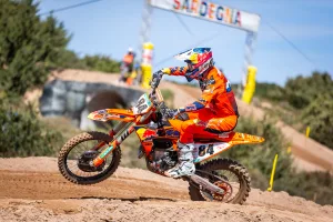 Jeffrey Herlings zählt nach seinen zwei Siegen bei den Dutch Masters, als Sandspezialist, zu den Favoriten des MXGP of Sardegna 2024.