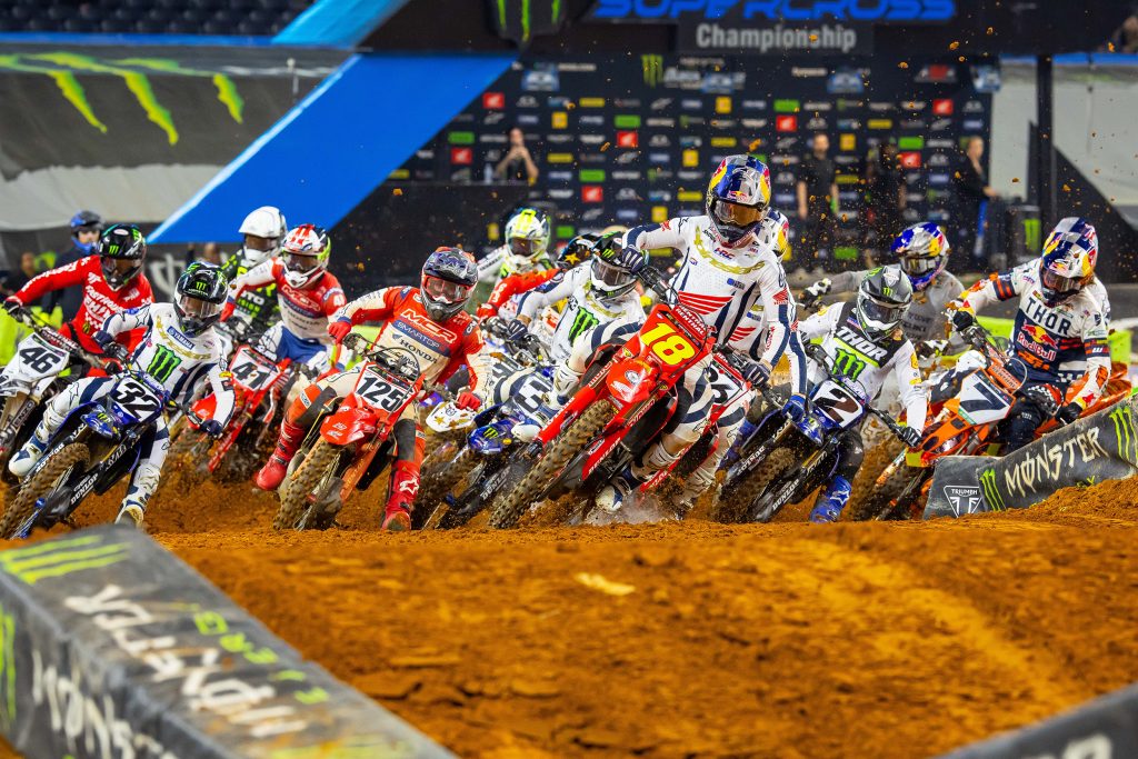 The Grande Finale der AMA Supercross Saison 2024 steht bevor und einige Fahrer haben noch die Chance auf den Titel. / Foto: Feld Entertainment