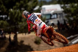 Simon Längenfelder beim MXGP of Portugal 2023.