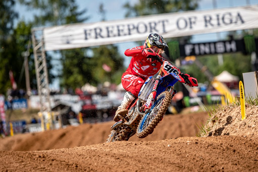 Ben Watson beim MXGP of Latvia 2023.