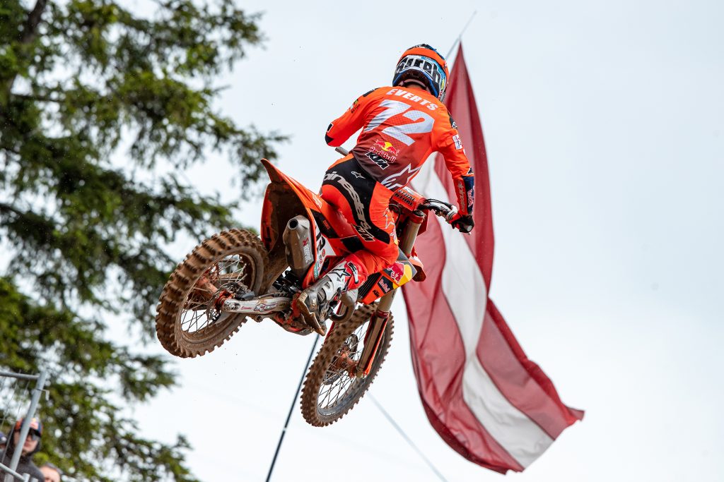 Liam Everts belegte beim MXGP of Latvia 2024 Rang 6. In diesem Jahr strebt er das Podium an.