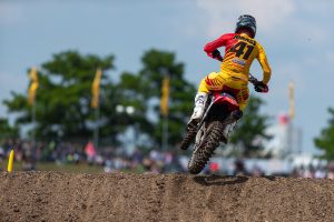 Pauls Jonass fuhr bis zu seinem Sturz in Teutschenthal seine beste MXGP Saison.