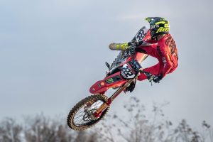 Antonio Cairoli auf dem Ducati Prototypen