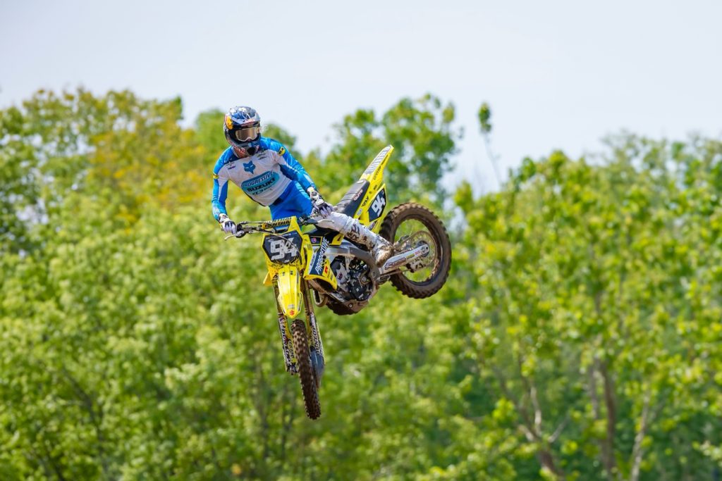 Ken Roczen auf der 250er Suzuki beim Ironman National