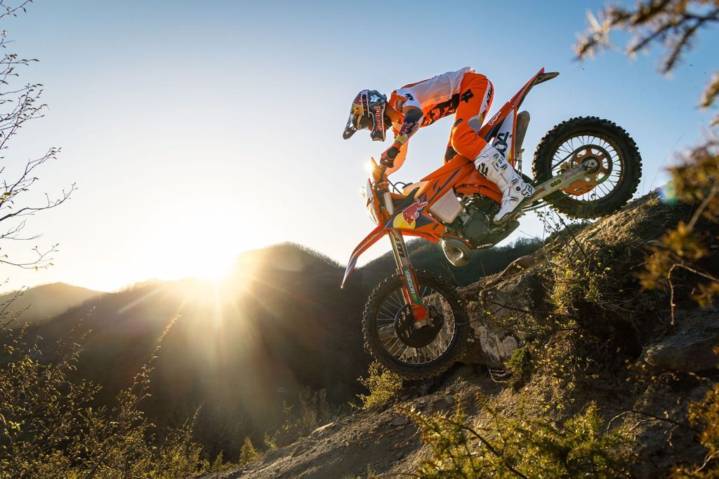 Manni Lettenbichler auf der KTM EXC CHAMPIONS EDITION