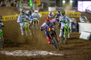 Supercross Kalender 2025 mit allen 17 Runden