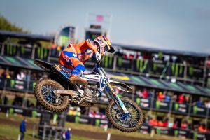 In landestypischem Orange überzeugte Kay De Wolf beim MXoN Matterley Basin 2024.