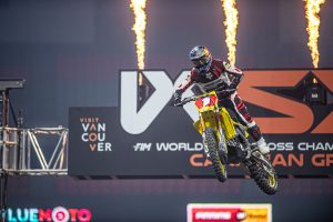 Ken Roczen mit der Startnummer 1 beim Auftakt der WSX Sasion 2024 in Vancouver