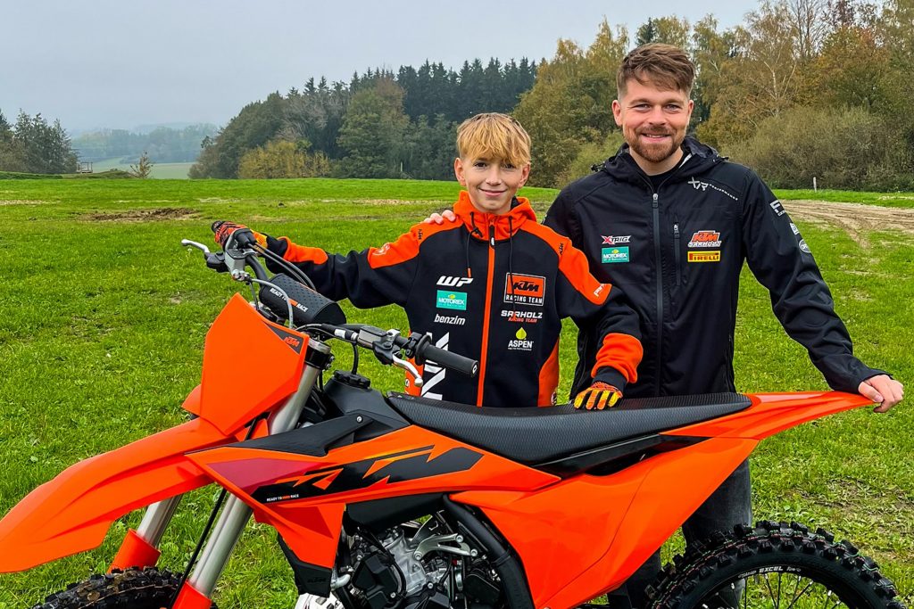 Motitz Ernecker unterschreibt bei Sarholz KTM