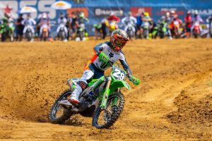 Ty Masterpool auf der Pro Circuit Kawasaki