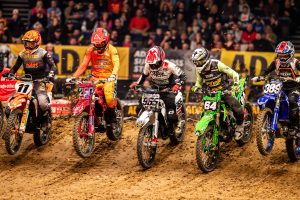 Der Start beim Supercross Stuttgart