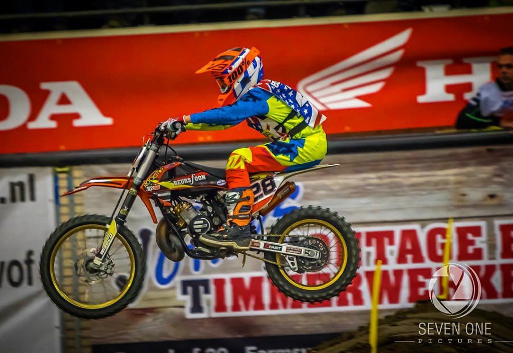 Preston Boespflug beim Supercross Zuidbroek