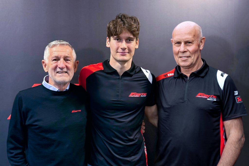 Andrea Bonacorsi wird Teil des Fantic Factory Racing Teams. / Foto: Fantic