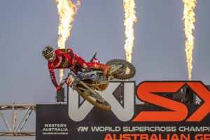 Auch den dritten WSX Grand Prix konnte Eli Tomac für sich entscheiden. Foto: SX Global