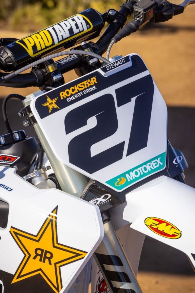 Die #27 ziert das Bike von Malcolm Stewart / Foto: Husqvarna