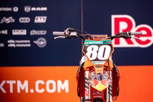 Die KTM von MX2 Weltmeister des Jahres 2023 Andrea Adamo