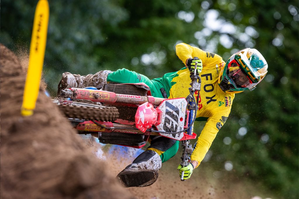 Mitch Evans als Mitglied des australischen MXoN Teams in Red Bud