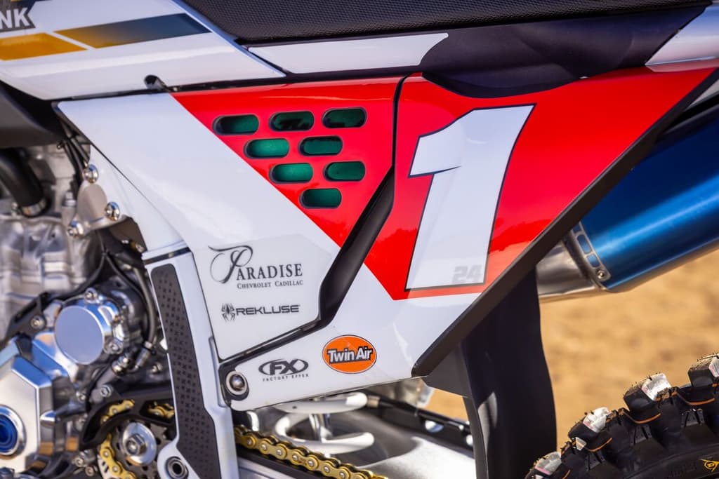 Husqvarna Factory Bike der AMA Saison 2025. / Foto: Husqvarna