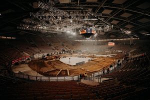 Die Atlas Arena in Lodz ist Austragungsort der vierten Runde der SuperEnduro WM 2025.