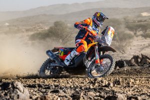 Daniel Sanders gewinnt erste Etappe der Dakar 2025.