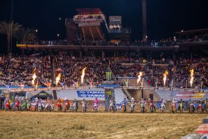 Die zweite Runde der AMA Supercross Meisterschaft 2025 findet im Snapdragon Stadium von San Diego statt.