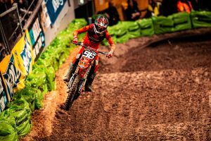 Carl Ostermann blieb beim Supercross Dortmund hinter seinen Erwartungen.