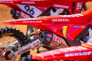 Die Honda hat zu Beginn der AMA Supercross Saison mit Kinderkrankeiten zu kämpfen