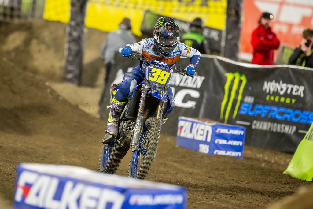 Haiden Deegan beim Auftakt der AMA Supercross Saison in Anaheim